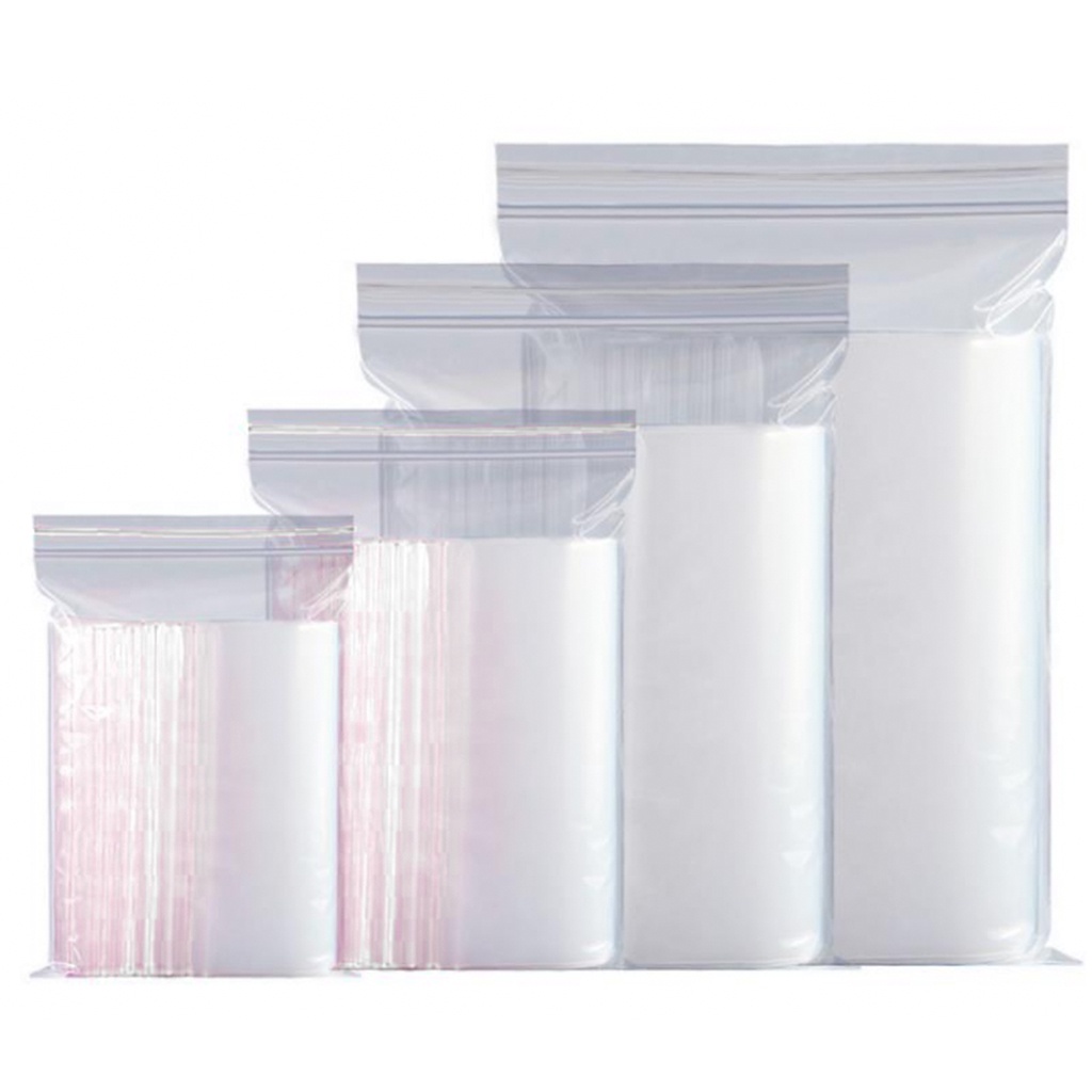 Saco Zip lock abre fecha 4x6cm kit 1000un plastico
