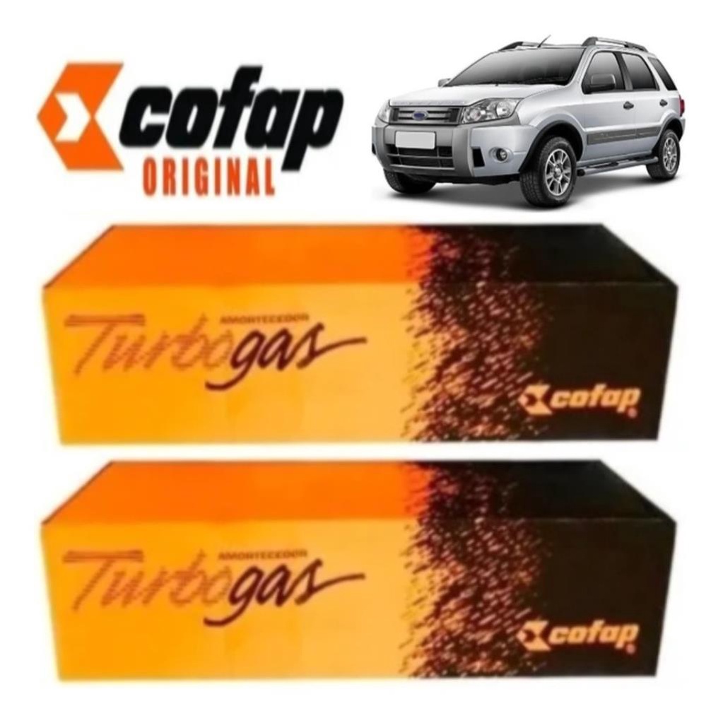 Par Amortecedor Traseiro Ecosport 2003 2004 2005 2