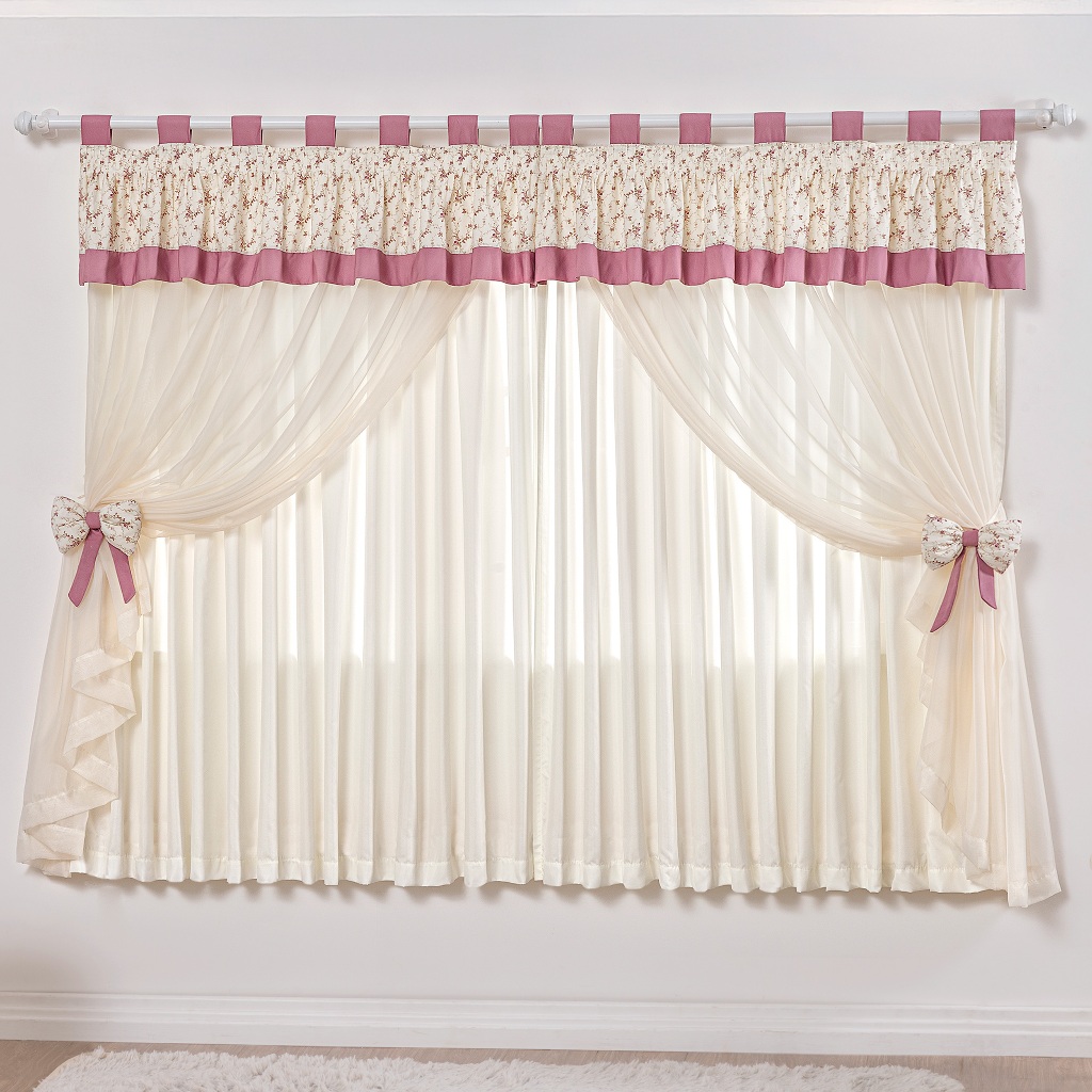 Cortina Quarto Infantil Menina Princesa Delicada E