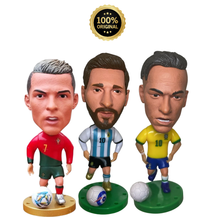 Mini craque Miniatura Soccerwe Jogadores Copa do M