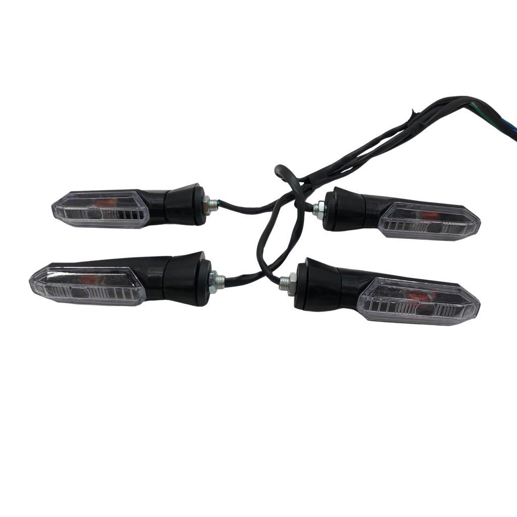 4 Piscas Moto Seta Titan 125/150/Twister/Cb300/ Yb