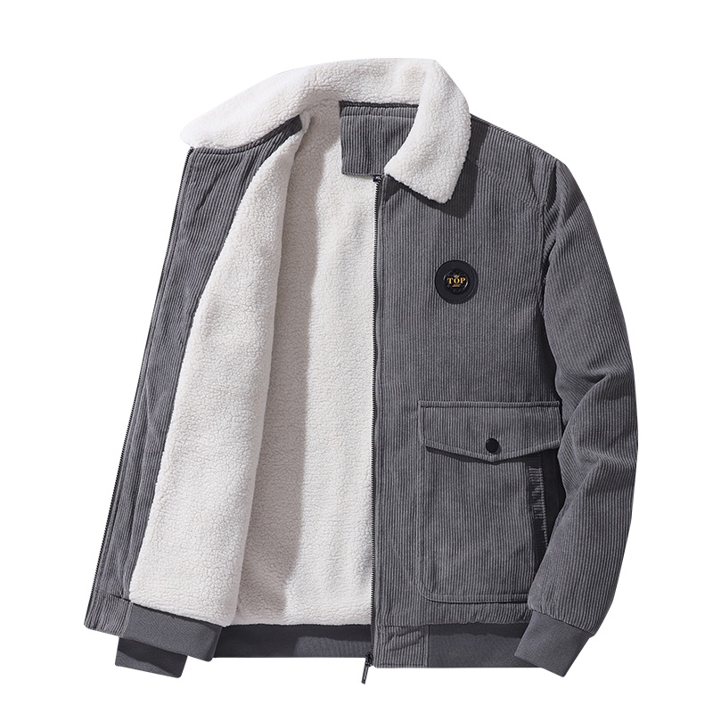 Masculino De Lã De Inverno Casacos Grossos Quente