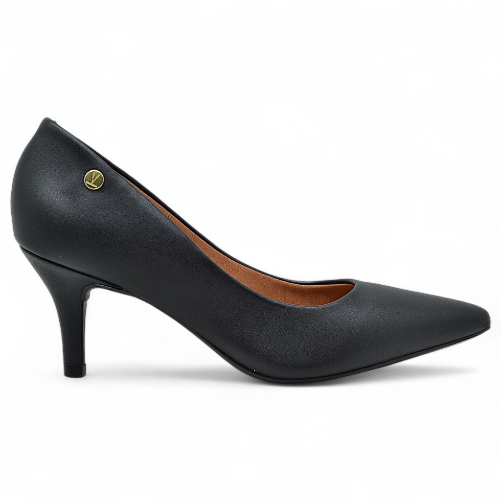Scarpin Vizzano Feminino Salto Médio Fino Palmilh