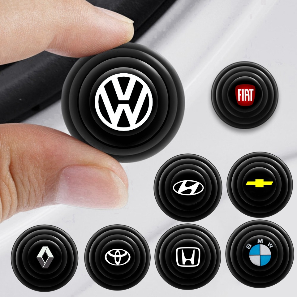 4pçs Volkswagen Adesivos De Proteção Contra Cho
