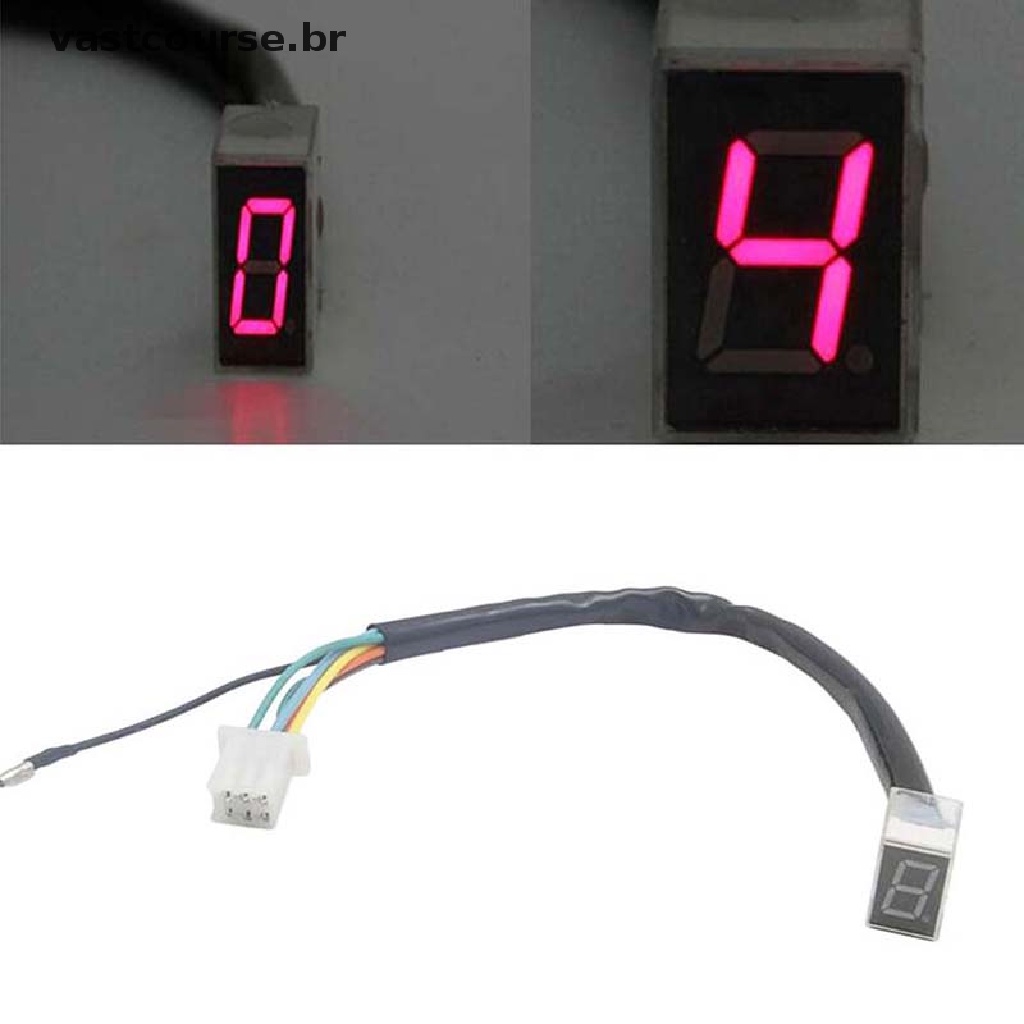 Vbr LED Universal Digital Gear Indicator Indicador