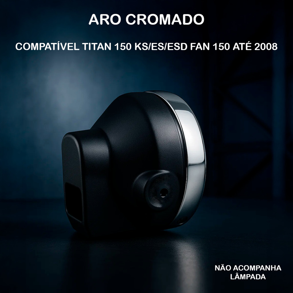 Farol Cg 150 Titan Fan 2004 2005 2006 2007 2008 Ar
