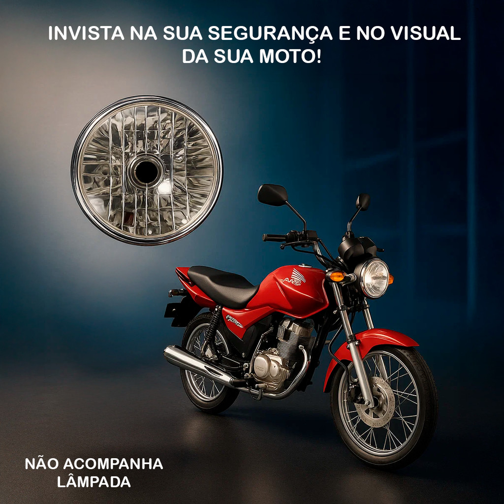 Farol Cg 150 Titan Fan 2004 2005 2006 2007 2008 Ar