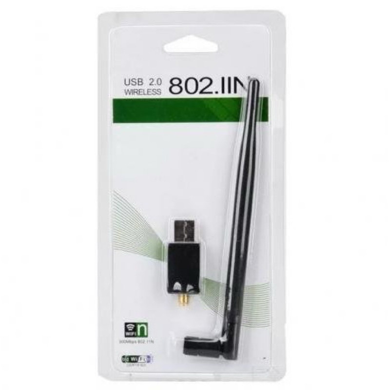 Antena Wireless Usb Wifi 1200Mbps Receptor Pc Tv N