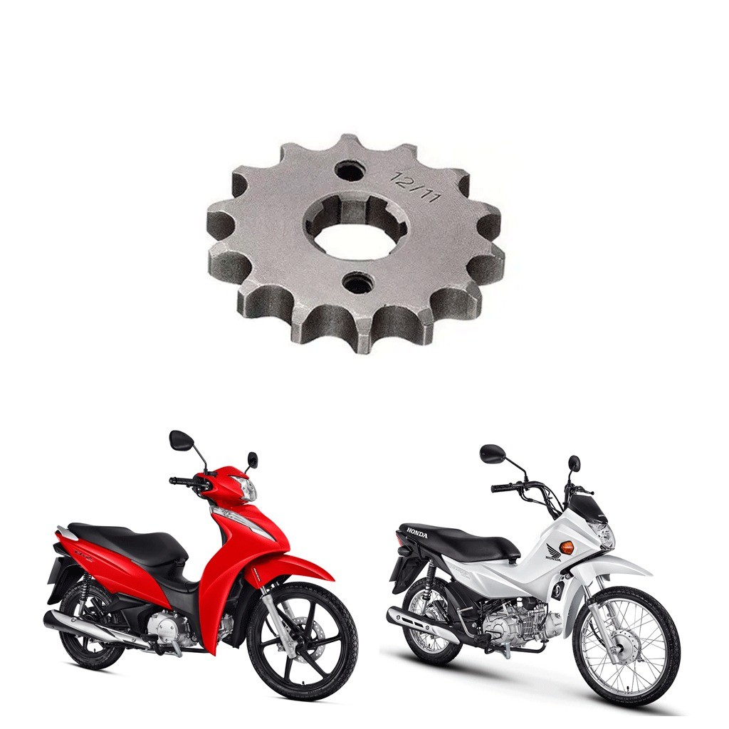 Pinhao 14 Dentes HONDA Biz 100 BIZ125 Pop100  POP 