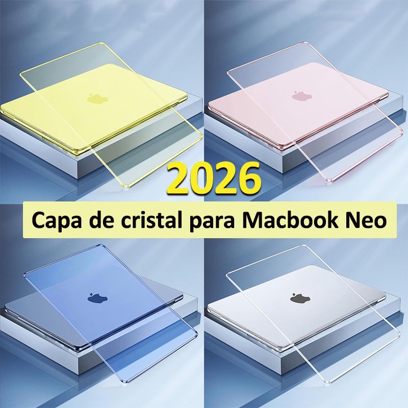Capa Resistente Brilhante Para MacBook Neo A3404 2