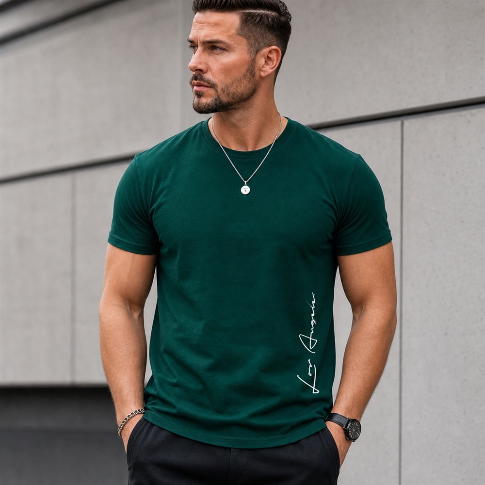 Camiseta Los Angeles Personalizada 100% Algodão B