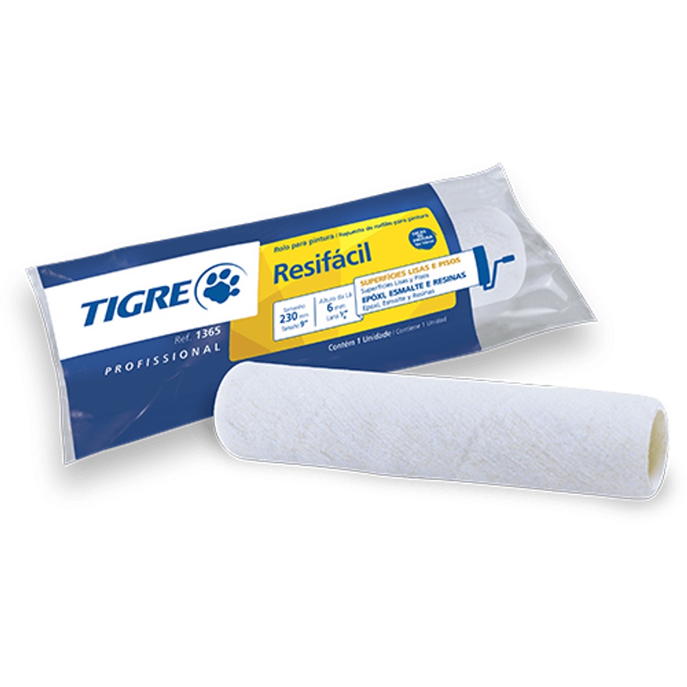 Tigre Rolo Lã 23CM 1365 P/SOLVENTE