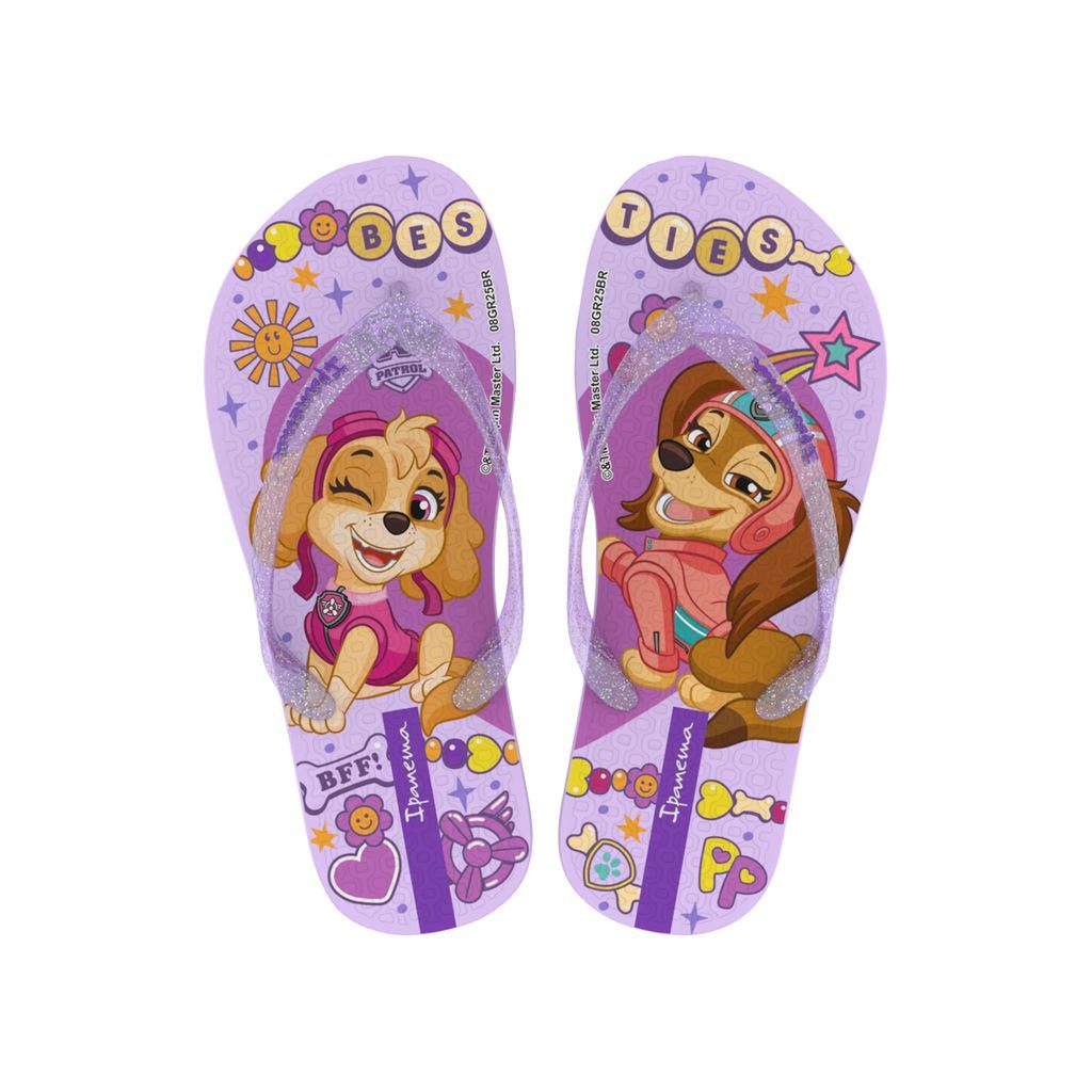 Chinelo Infantil Feminino Patrulha Canina