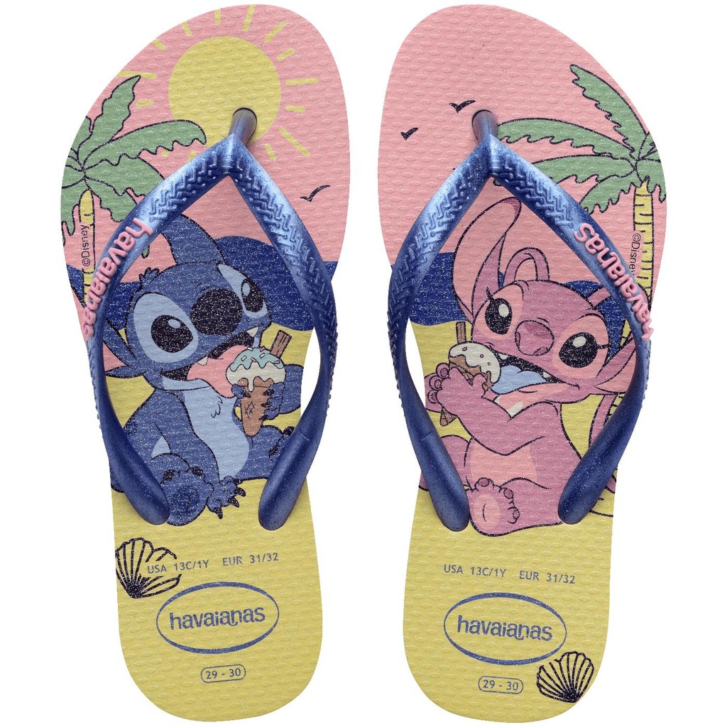 Chinelo Havaianas Infantil Slim Stitch