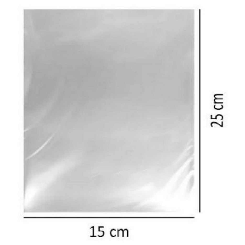 Saco Saquinho Transparente 15×25 PP Celofane 