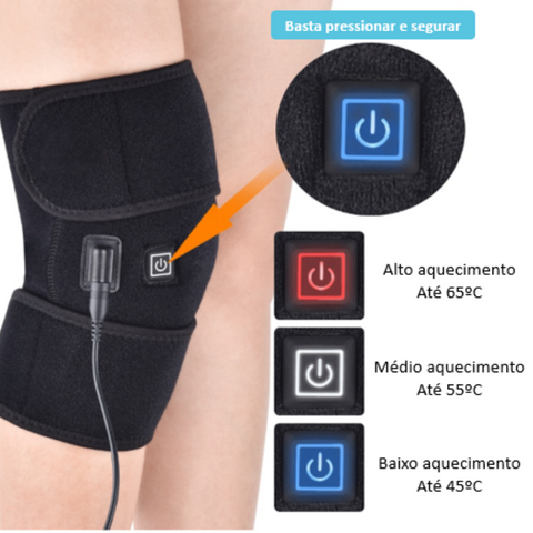 Joelheira Térmica de Aquecimento Fisioterapia ou 
