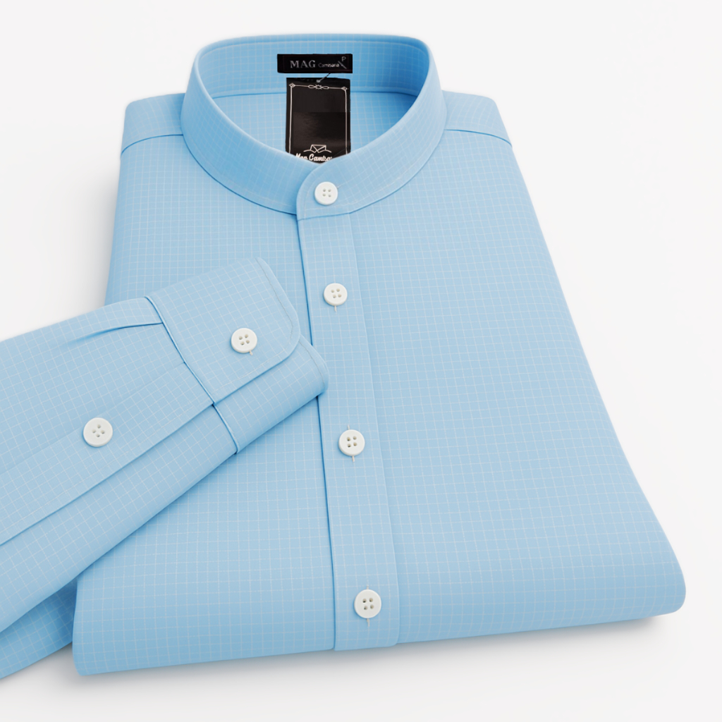 Camisa Slim Blusa Social Masculina Manga Longa Gol