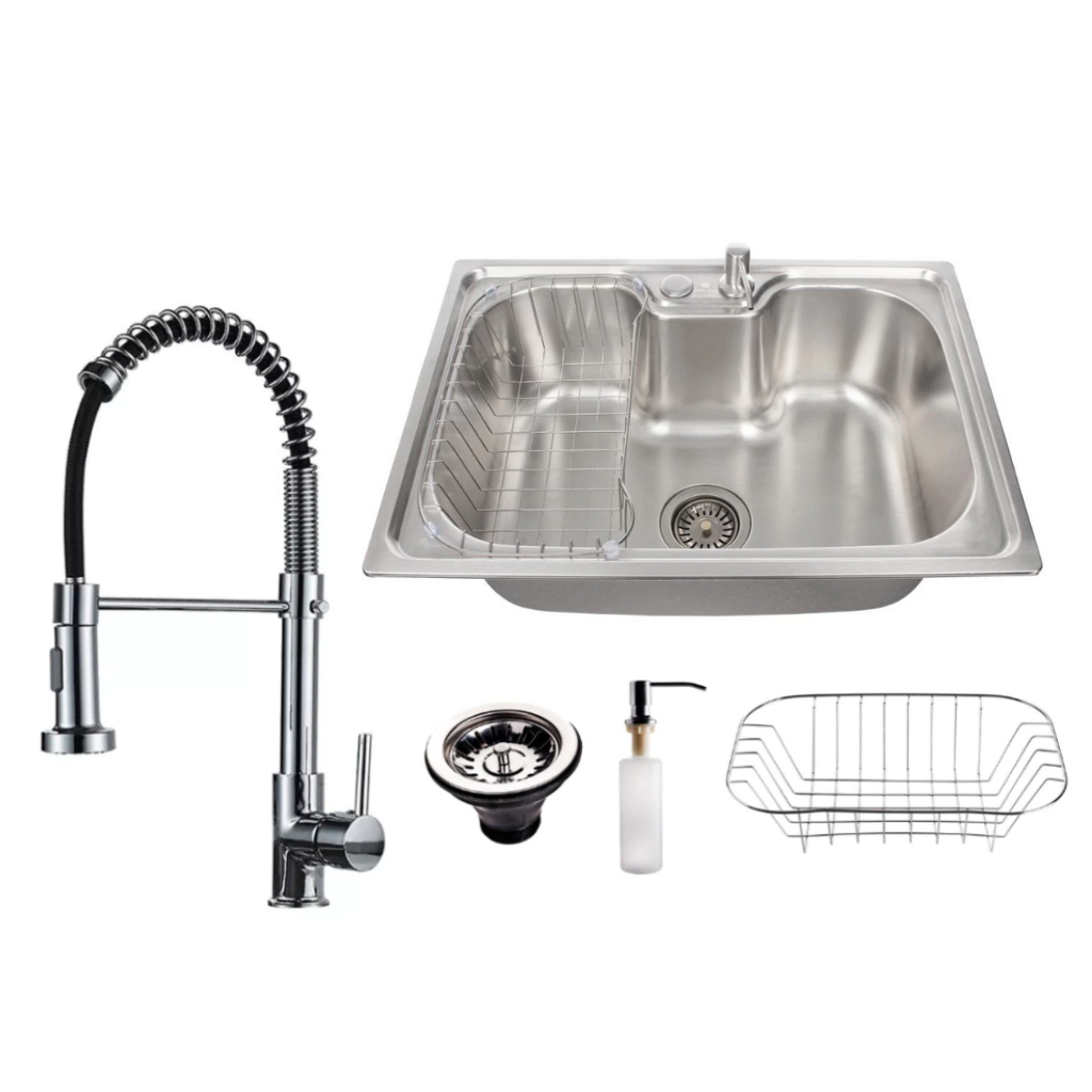 Cuba Pia Cozinha Gourmet 60×42 Aço Inox 304 
