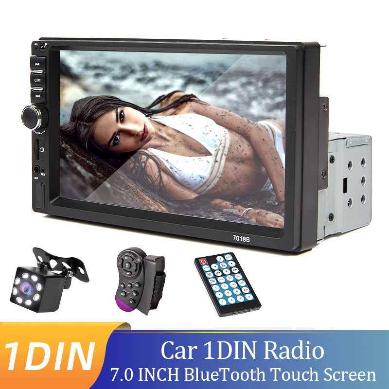 Central Multimedia Automotive 1 Din MP5 Bluetooth 