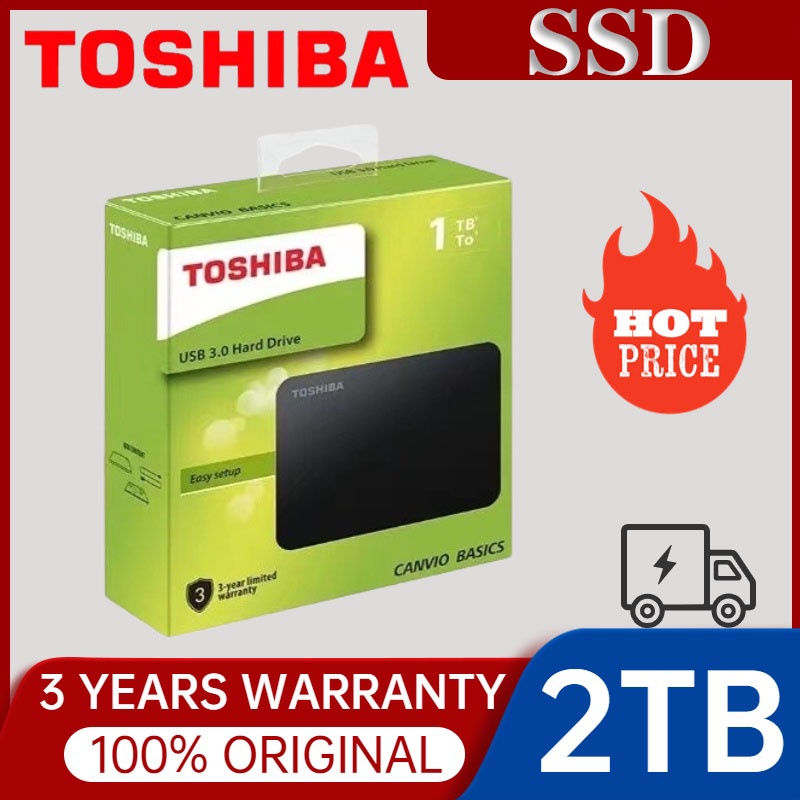 Disco rígido externo Toshiba  1TB 2TB 4TB   Exter