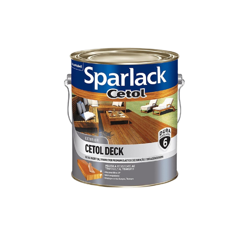 Verniz Cetol Deck Natural Sparlack SemiBrilho 3.6 