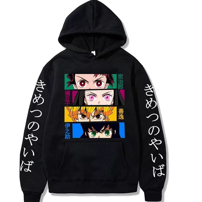 Moletom Blusa de Frio Anime Demon Slayer Kimetsu N