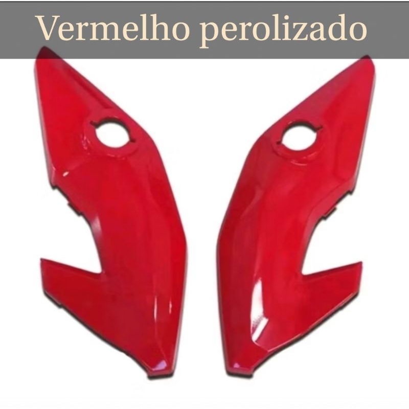 Par Bananinhas Carenagem Lateral do Farol CG Titan
