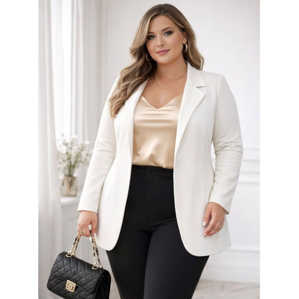 Max blazer feminina plus size tamanho G1 G2 G3