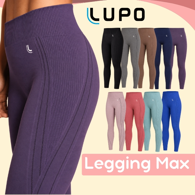 Calça Legging Max Lupo Academia Sem Transparênci