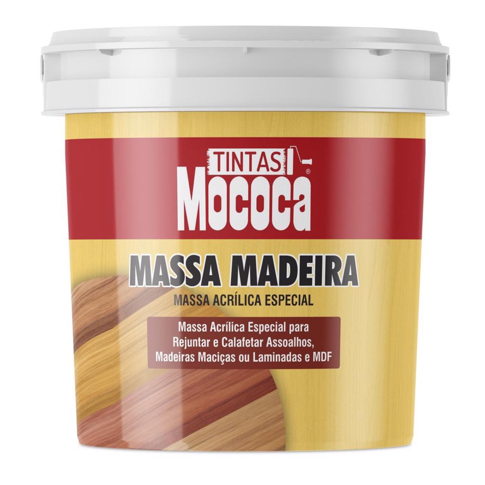 MASSA PARA MADEIRA ÍMBUIA 350G MOCOCA