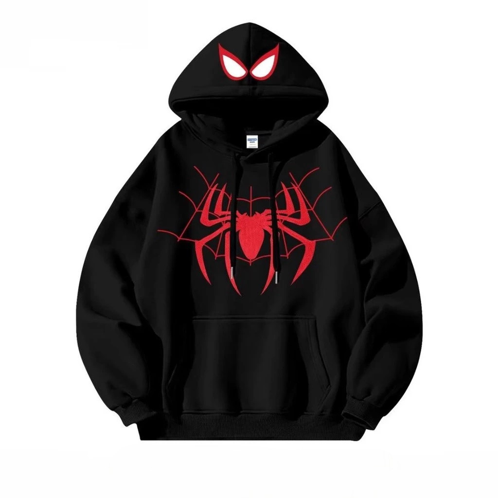 Moletom Com Capuz Retro Pullover Street Spider Pri