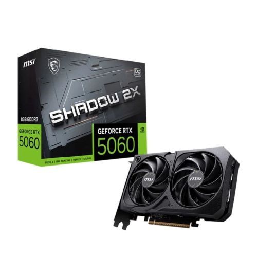 Placa de Vídeo NVIDIA GeForce MSI RTX5060 8GB GDD
