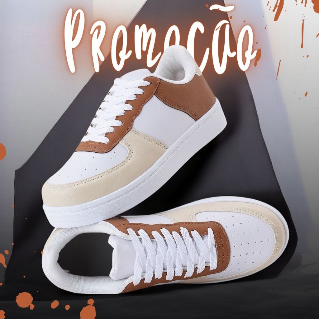 Tênis Feminino e Masculino Casual – Design 