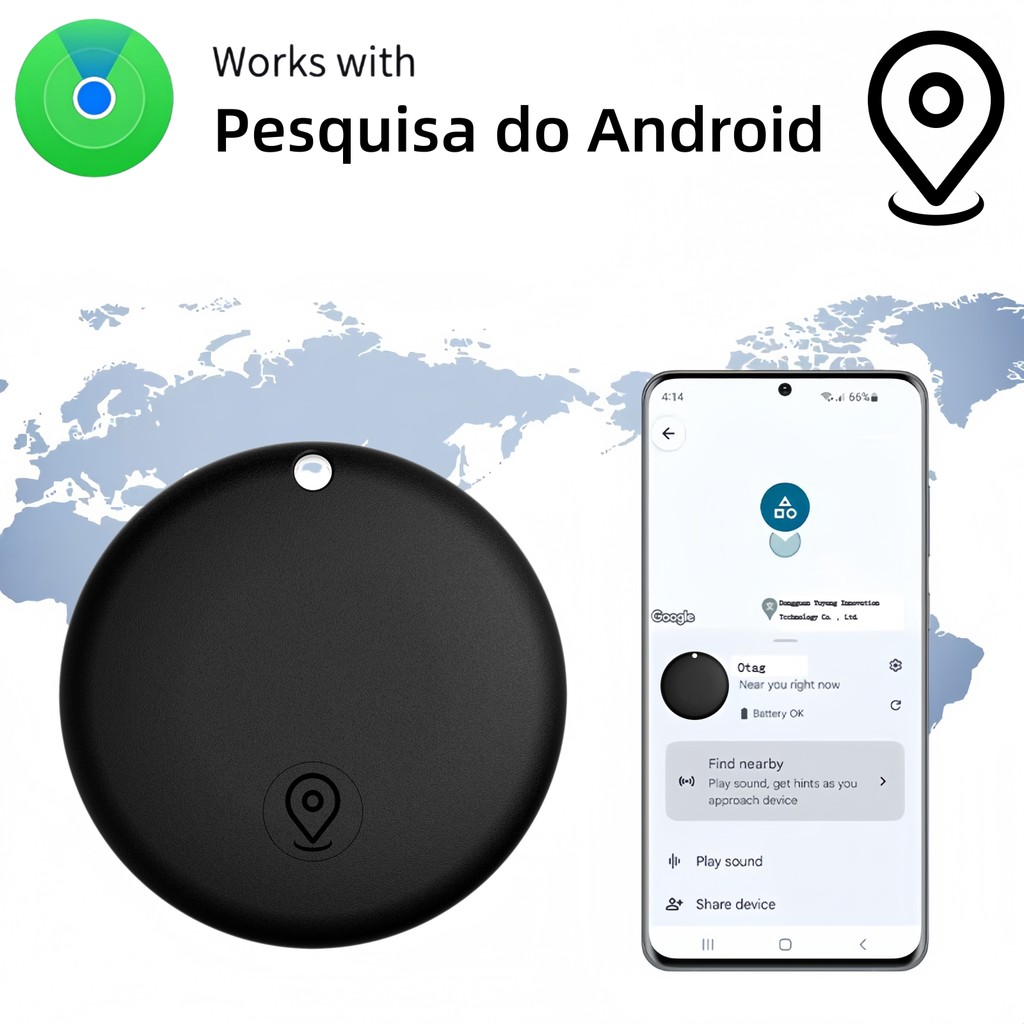 Rastreador Smart Tag Android Certificado App Ofici