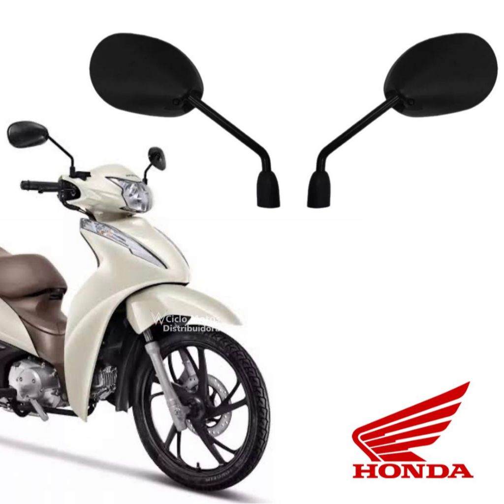 RETROVISOR BIZ 125 MODELO 19/20 PADRAO HONDA DIR/E