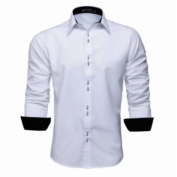 Camisa Social Masculina Manga Longa Slim Blusa Lis