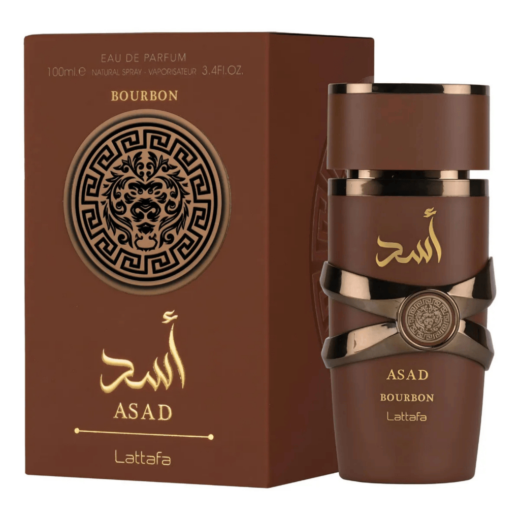 Perfume Asad Bourbon Marrom Árabe 100ml Masculino