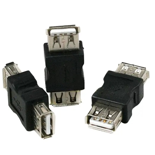 10* Adaptador Emenda USB 2.0 A fêmea para fêmea 