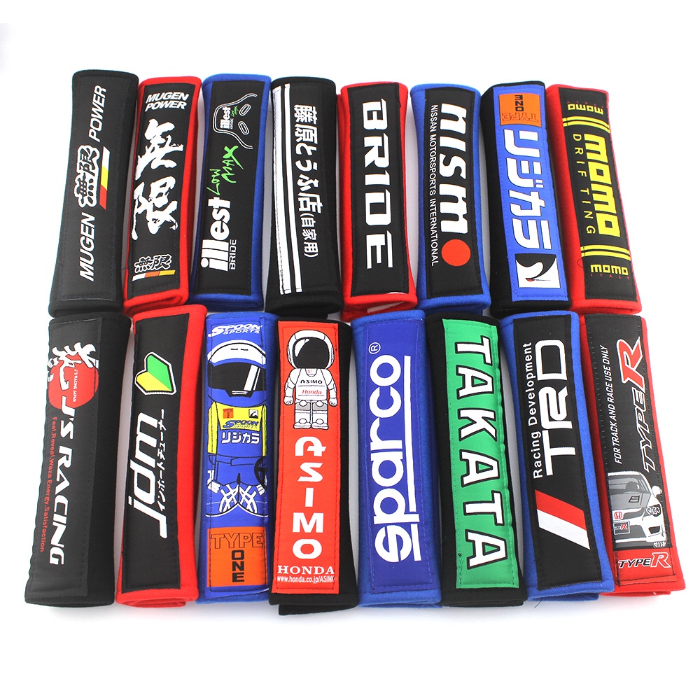 2pcs/set Universal JDM Estilo Carro De Cinto De Se
