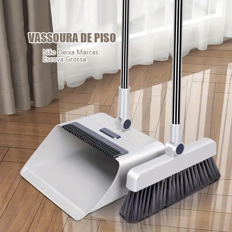 4 em 1 Conjunto de Vassoura e Pá Revolucionário 