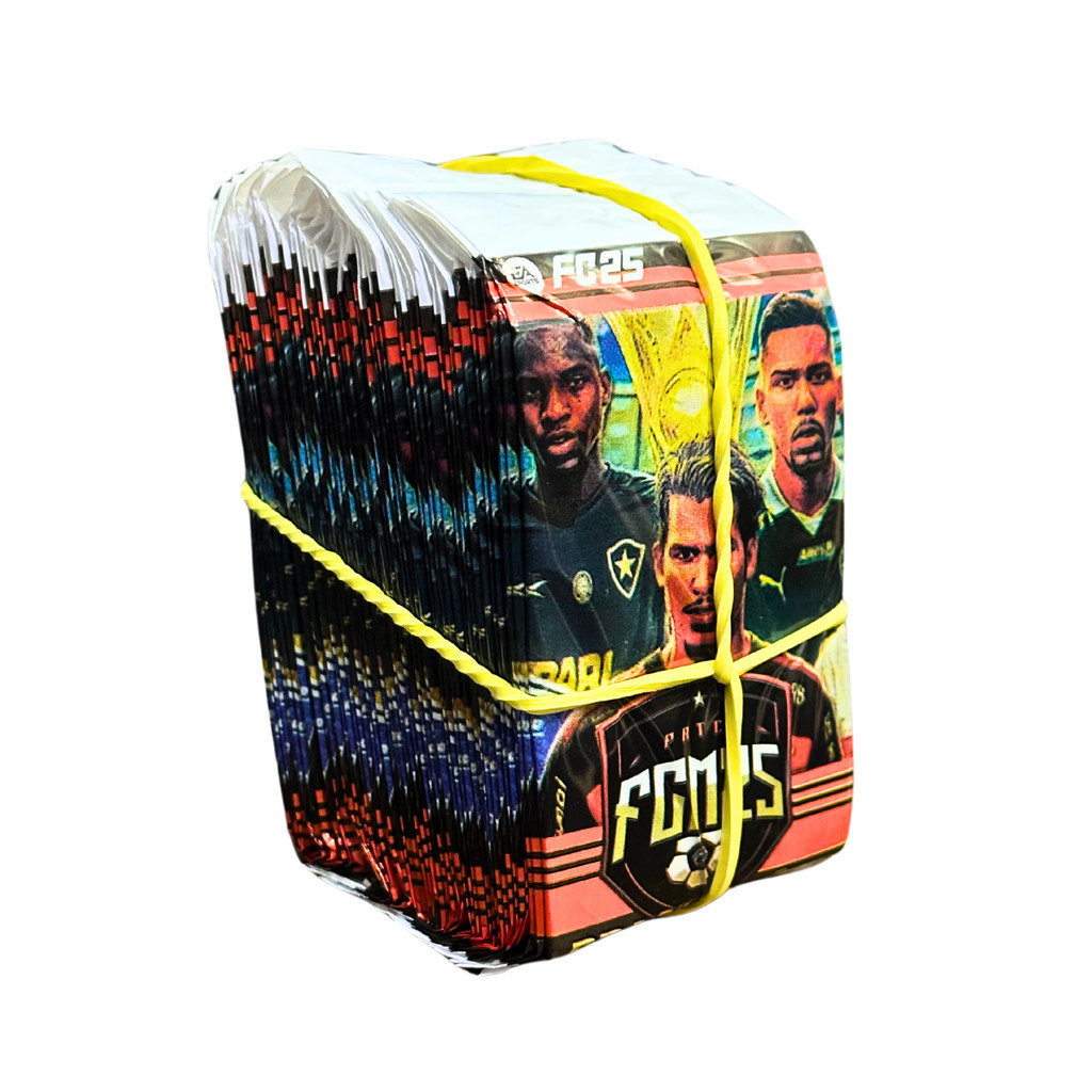 Kit 200 Cards Brasileirão FCM25 50 Pacotinhos Fec