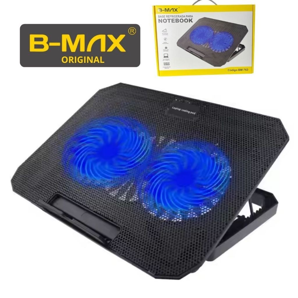 Suporte Para Notebook Com Cooler Base Refrigerada