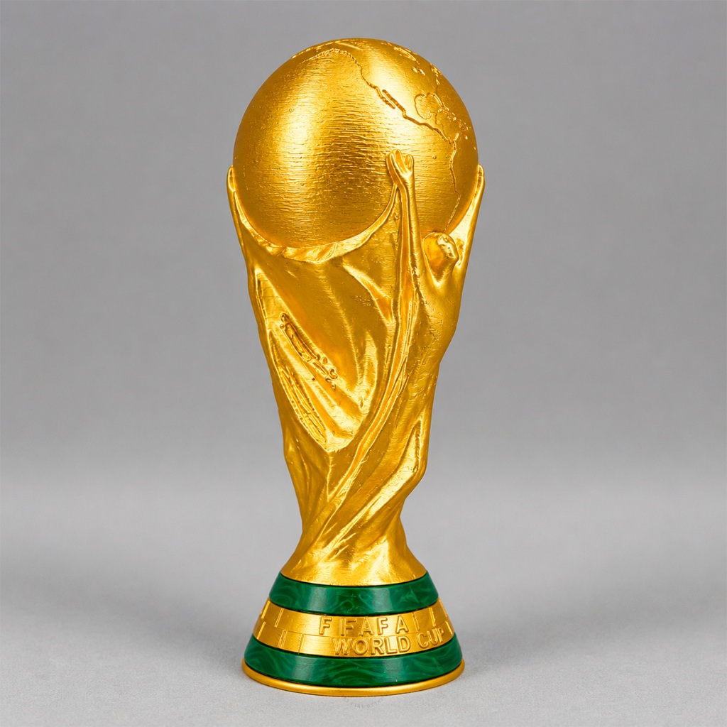 Trofeu Taça da Copa do Mundo Decorativa Futebol 2