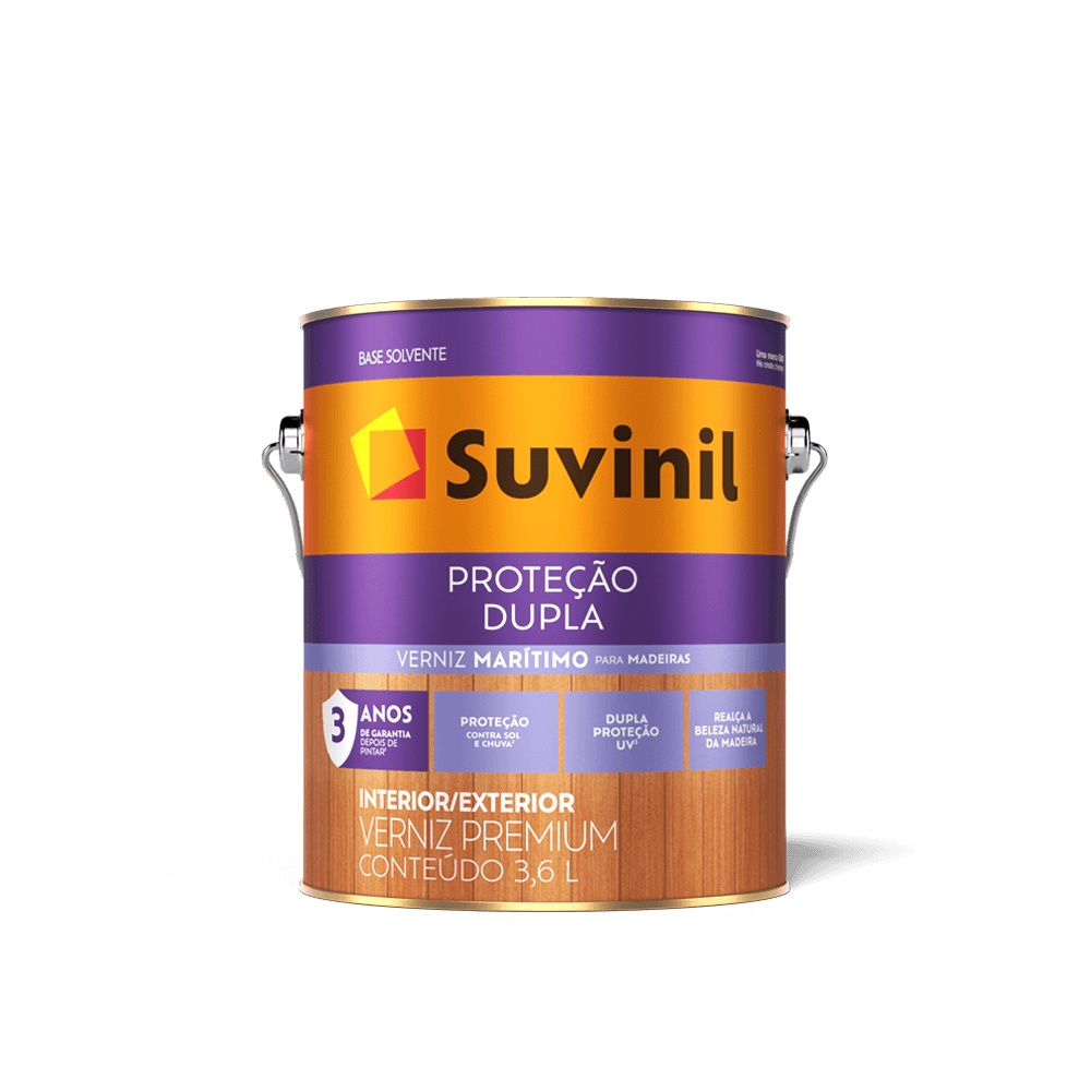 Verniz Tingidor Para Madeira Mogno 3,6 L Suvinil