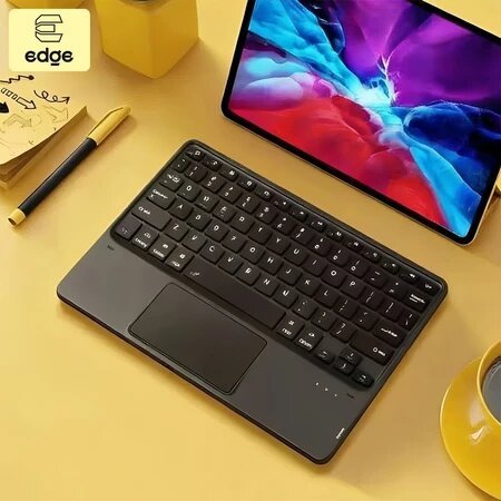 Teclado Bluetooth com Touchpad Slim Sem Fio para T