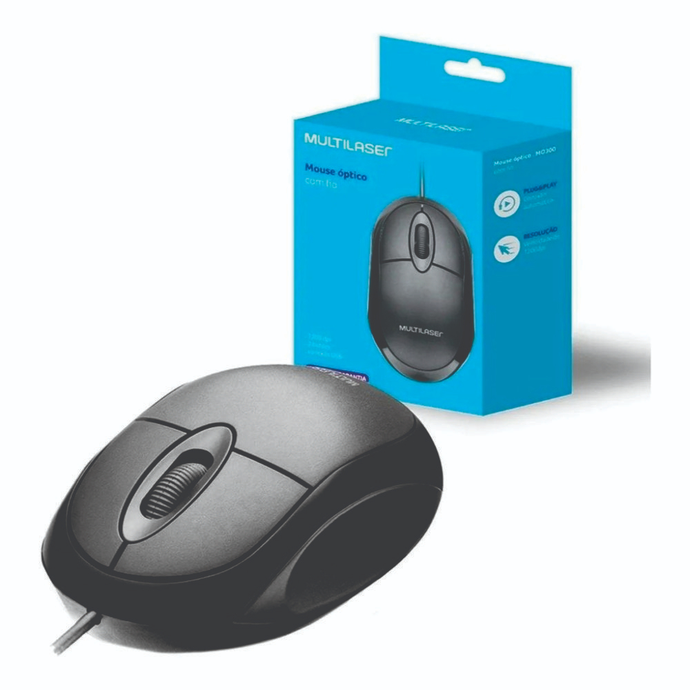 Mouse Com Fio Usb Barato Notebook Computador Pc MF