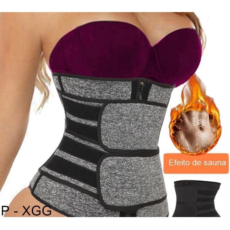 Cinta Modeladora corset Abdominal Feminina Redutor