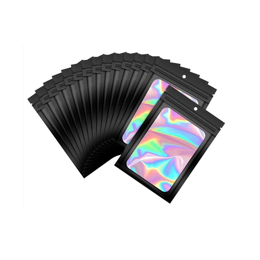 Saquinho Plastico Zip Lock 9 X 12 Preto 50 Unidade