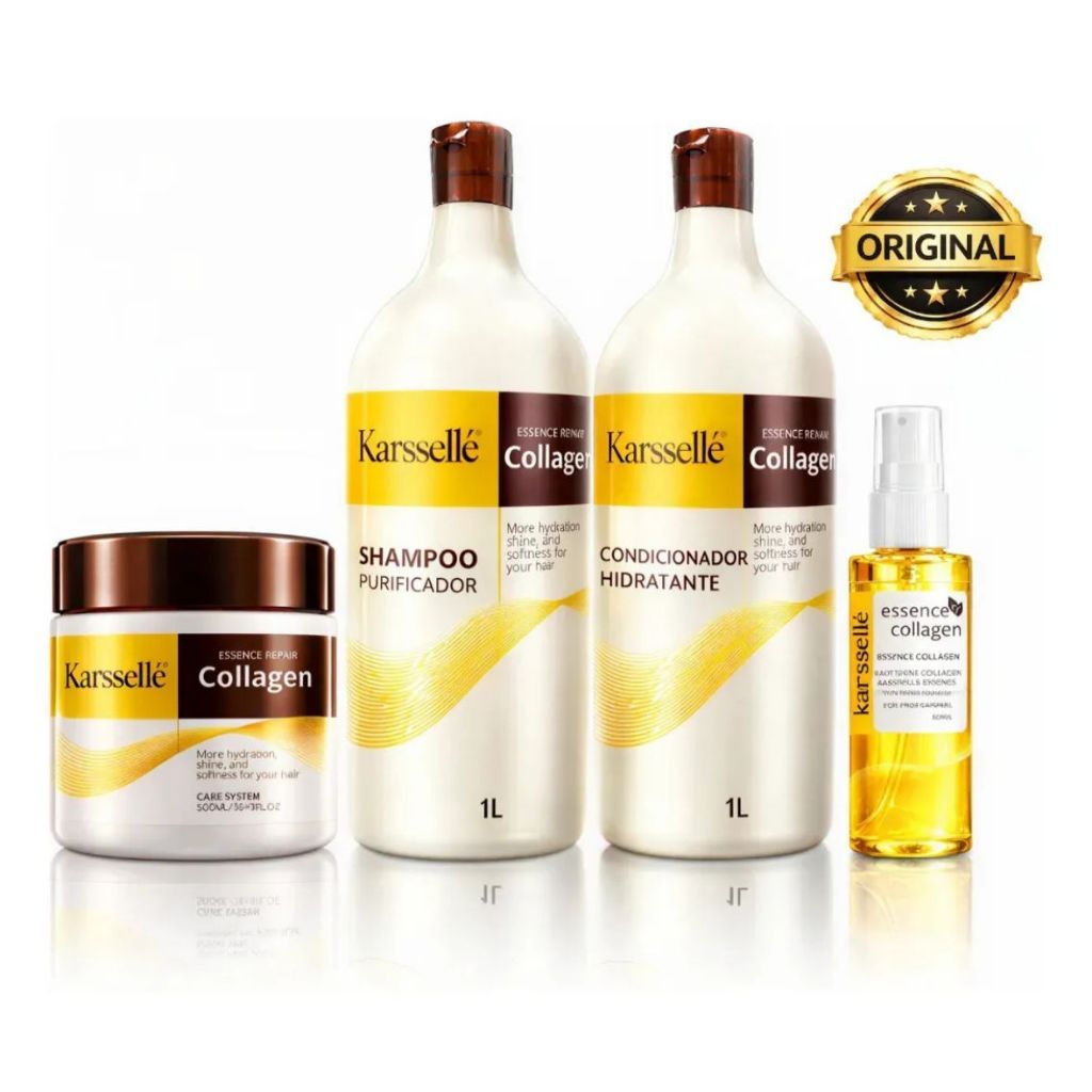 Kit 4 Itens Karsellé – Shampoo 1l + Condici