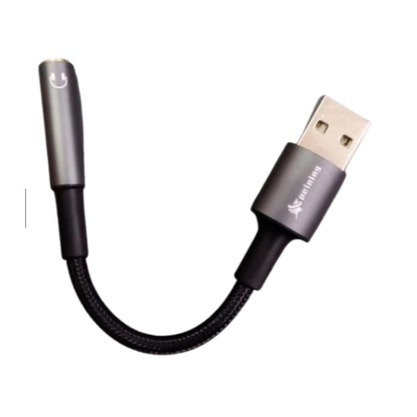 PLACA DE SOM ADAPTADOR DE ÁUDIO USB X P2 3.5 R
